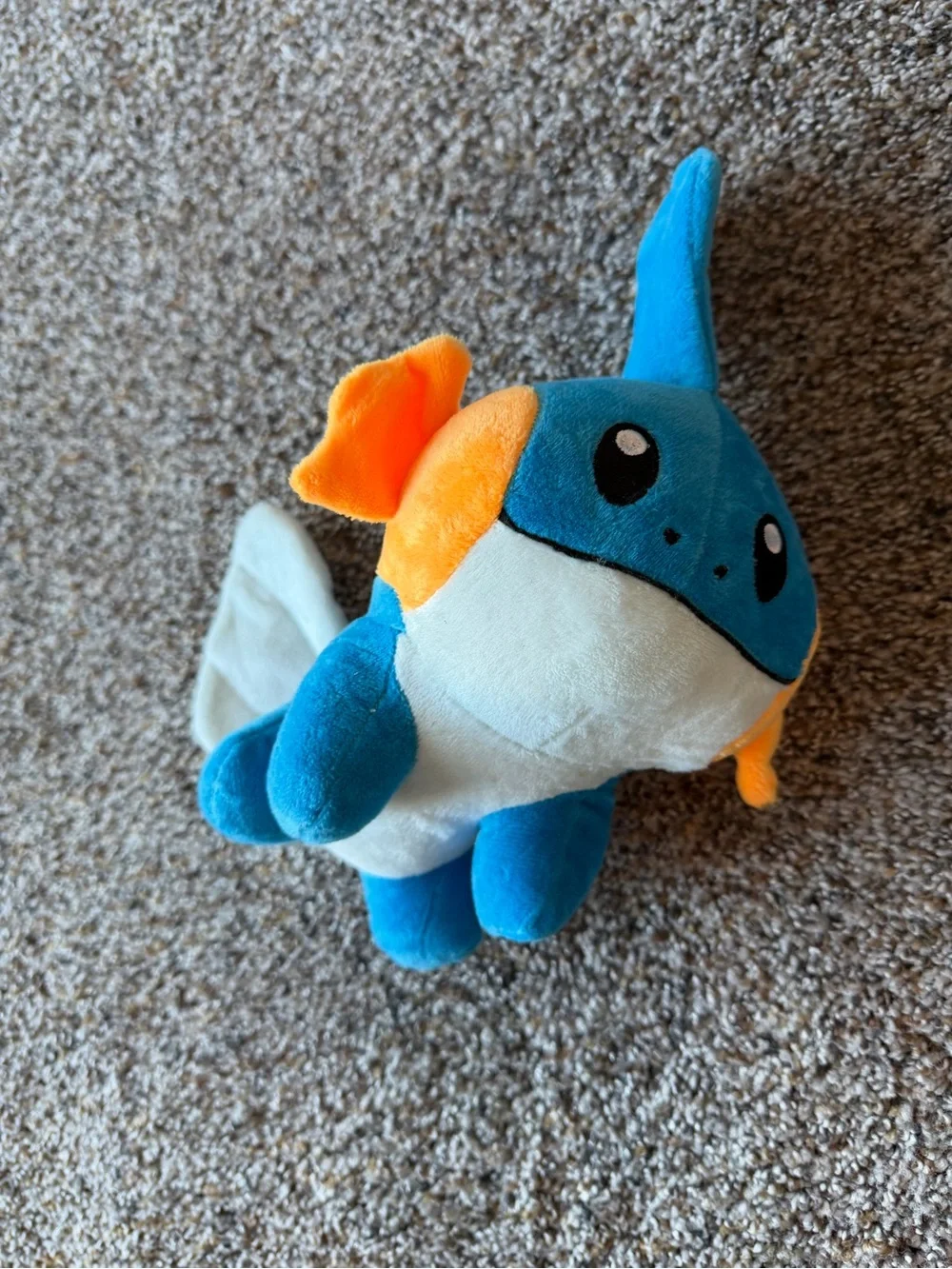 Mudkip Pokemon Plush Stuffed Animal Blue Water Starter Soft Toy Brand New
